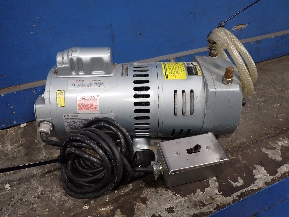 Gast 3/4 Hp Vacuum Pump - 1023-101q-g608x