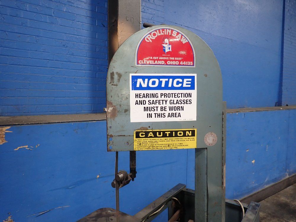 Roll-in-saw 12 1/2" Vertical Band Saw