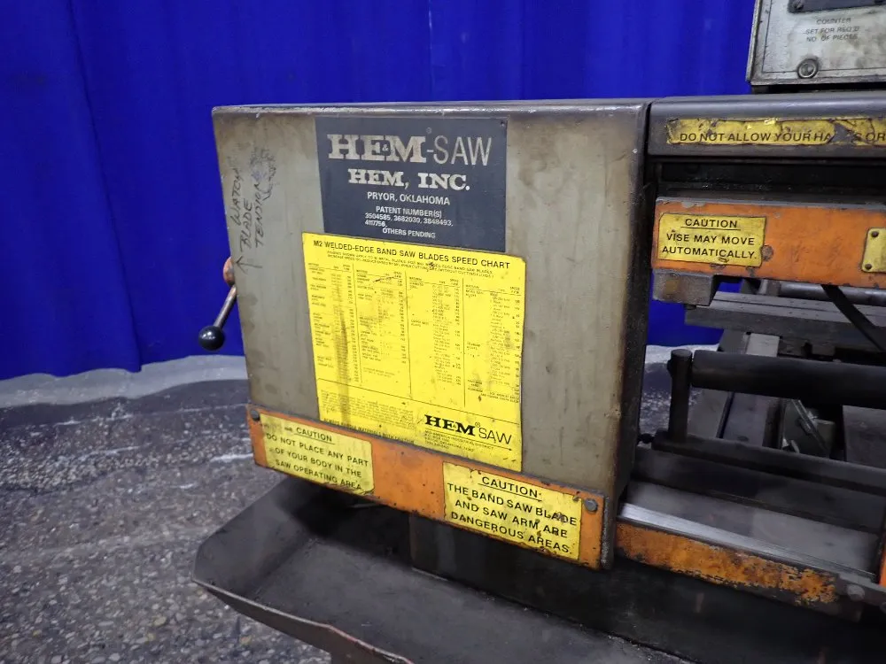 Hem Horizontal Band Saw
