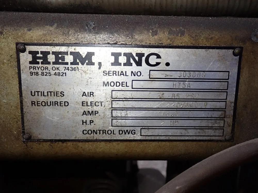 Hem Horizontal Band Saw
