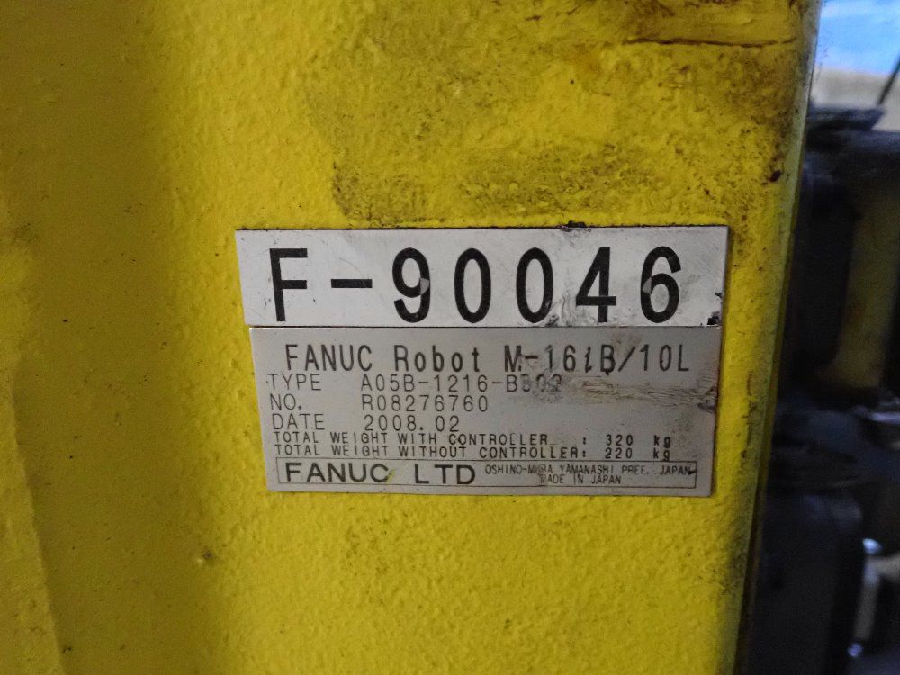 Fanuc 2008 Fanuc M16ib10l Robot