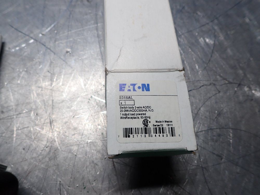 Eaton 3 Amp, 500 Ma, 50/60 Hz, 20-264 Vac/dc Proximity Switch - E51sal