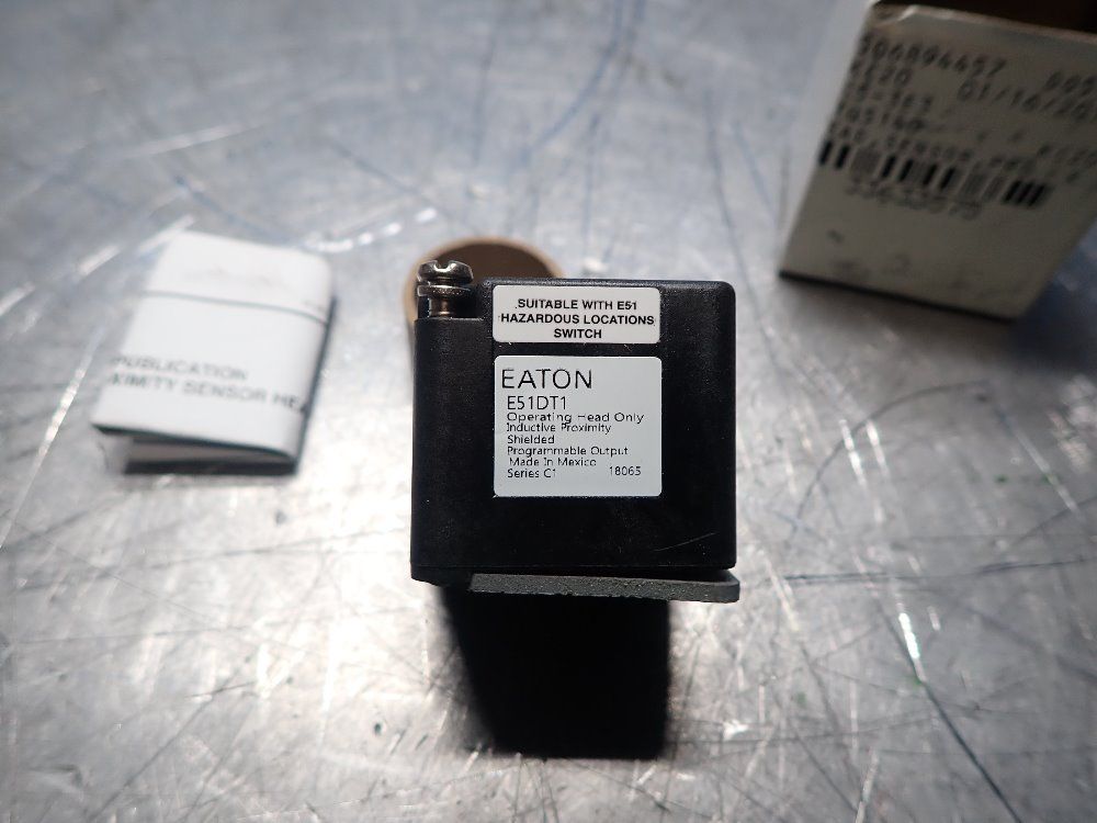 Eaton 13 Mm Range Inductive Proximity Sensor Head - E51dt1