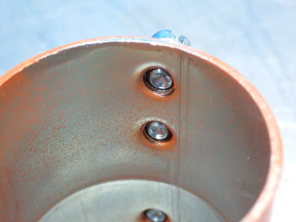 Bridgeport 1-1/2 Coupling Orange Set Screw Emt Coupling - 244-so