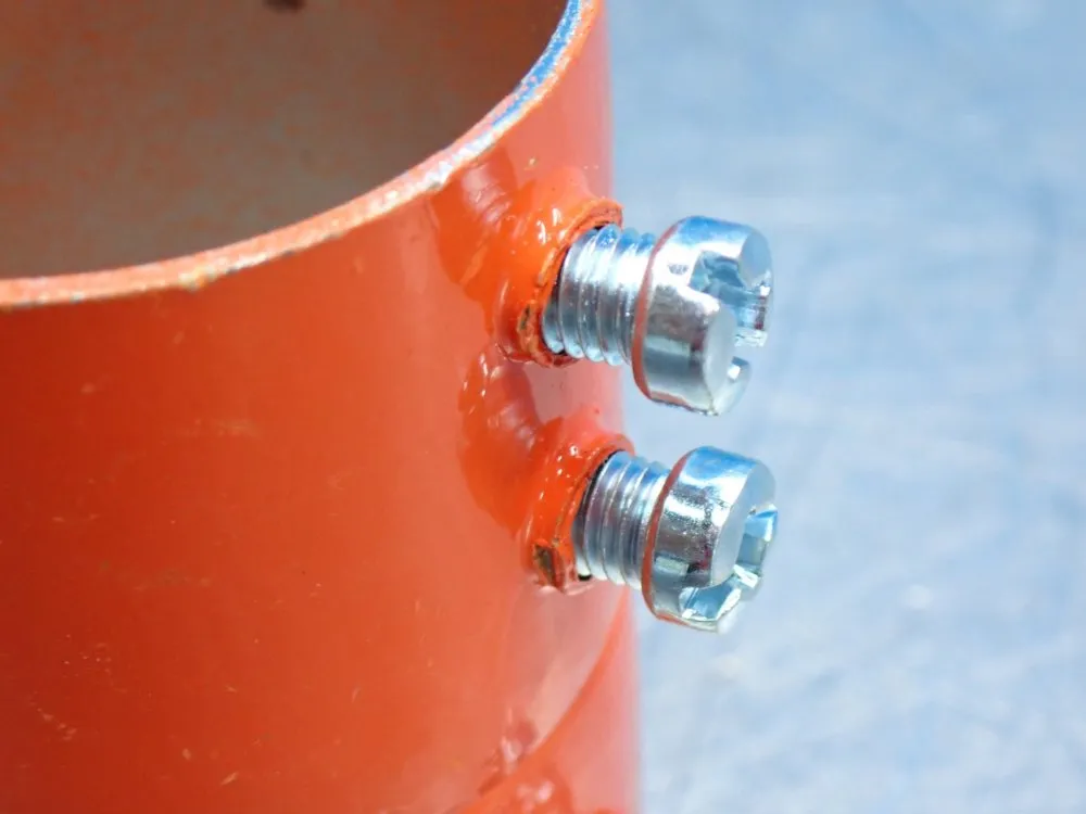 Bridgeport 1-1/2 Coupling Orange Set Screw Emt Coupling - 244-so