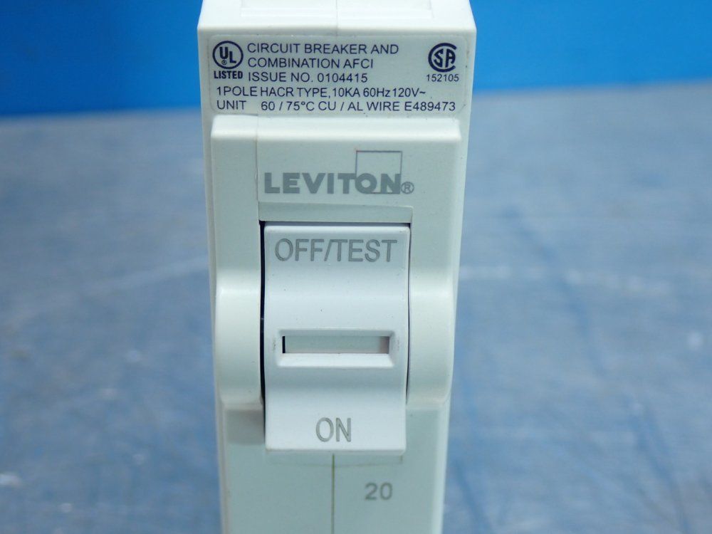 Leviton Hydraulic Circuit Breaker - Lb120-1af