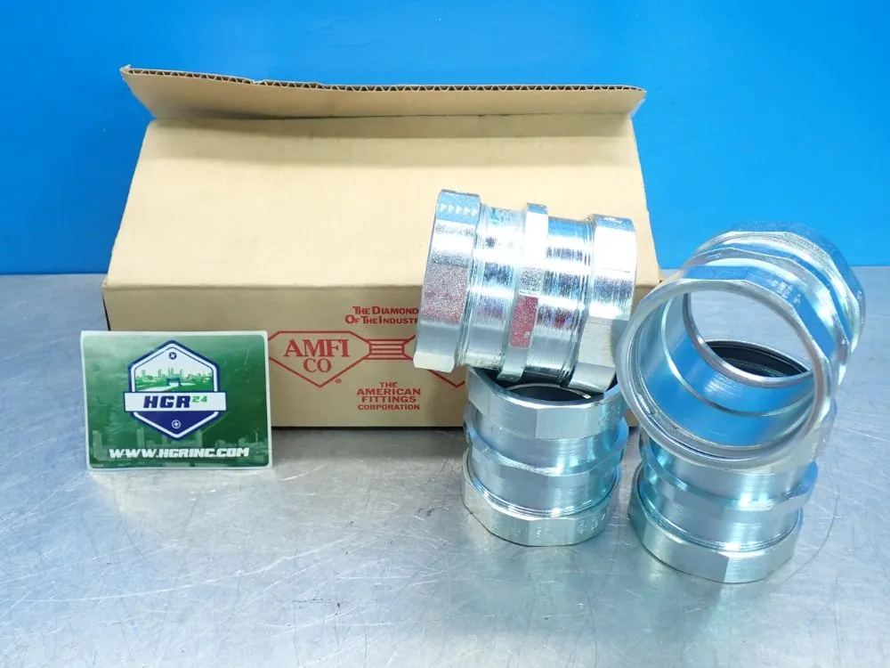 Amfi 2 1/2in=2.5" Emt/rigid Dual-rated Compression Coupling - Erc250cplg