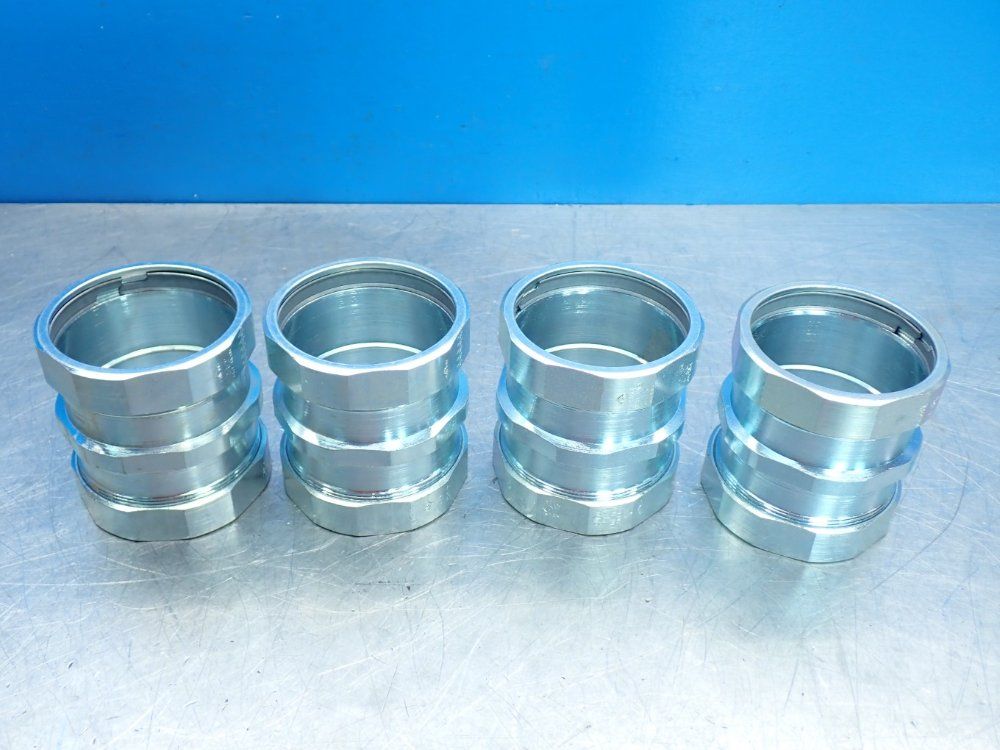 Amfi 2 1/2in=2.5" Emt/rigid Dual-rated Compression Coupling - Erc250cplg