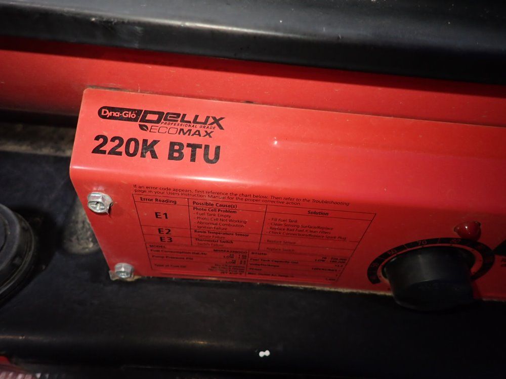 Dyna-glo 220000 Btu Forced Air Heater - Mhrfa220dgd