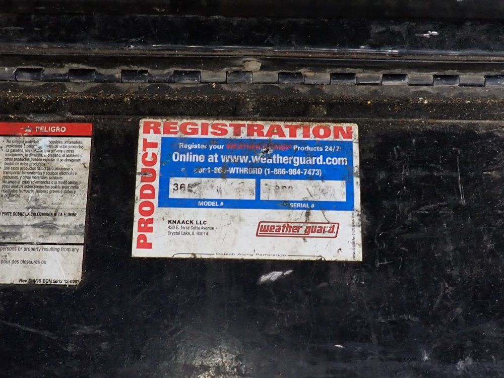 Weather Guard 14"x63"x18" Tool Box