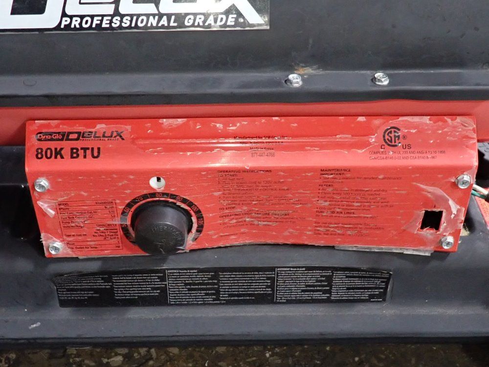 Dyna-glo 80000 Btu Forced Air Heater - Kfa80dgdr