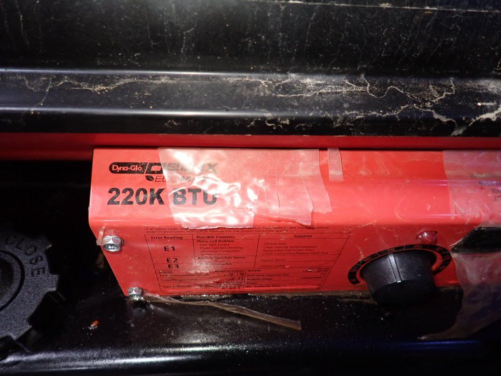 Dyna-glo 220000 Btu Forced Air Heater - Mhrfa220dgd