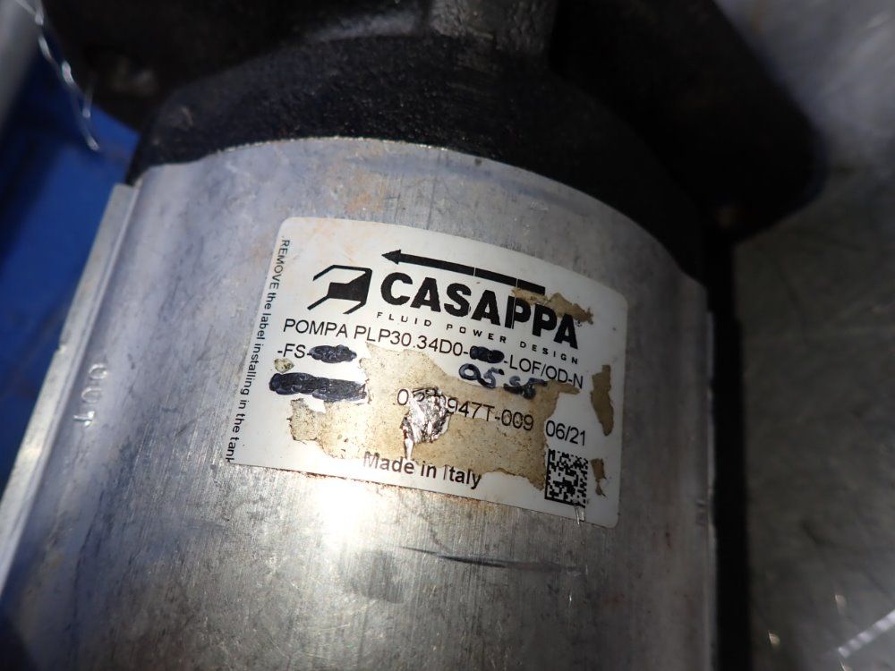 Casappa Hydraulic Pump - Pompaplp30.34d0-05s5-lof/od-n