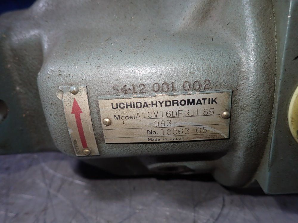 Unchida-hydromatik Hydraulic Pump - A10v16dfr1ls5-983-1