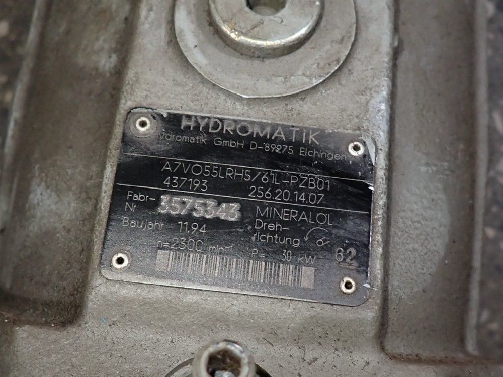 Hydromatik Pump - A7vo55lrh5/61l-pzb01
