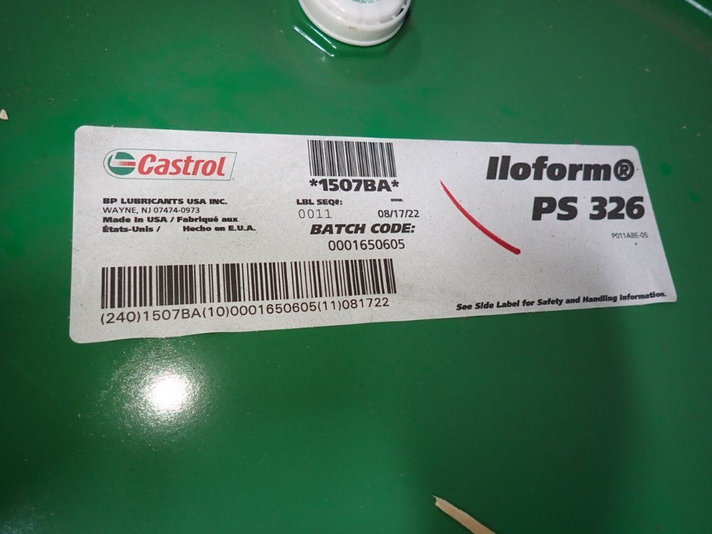 Castrol 55 Gal Hydraulic Oil - Iloform Ps326