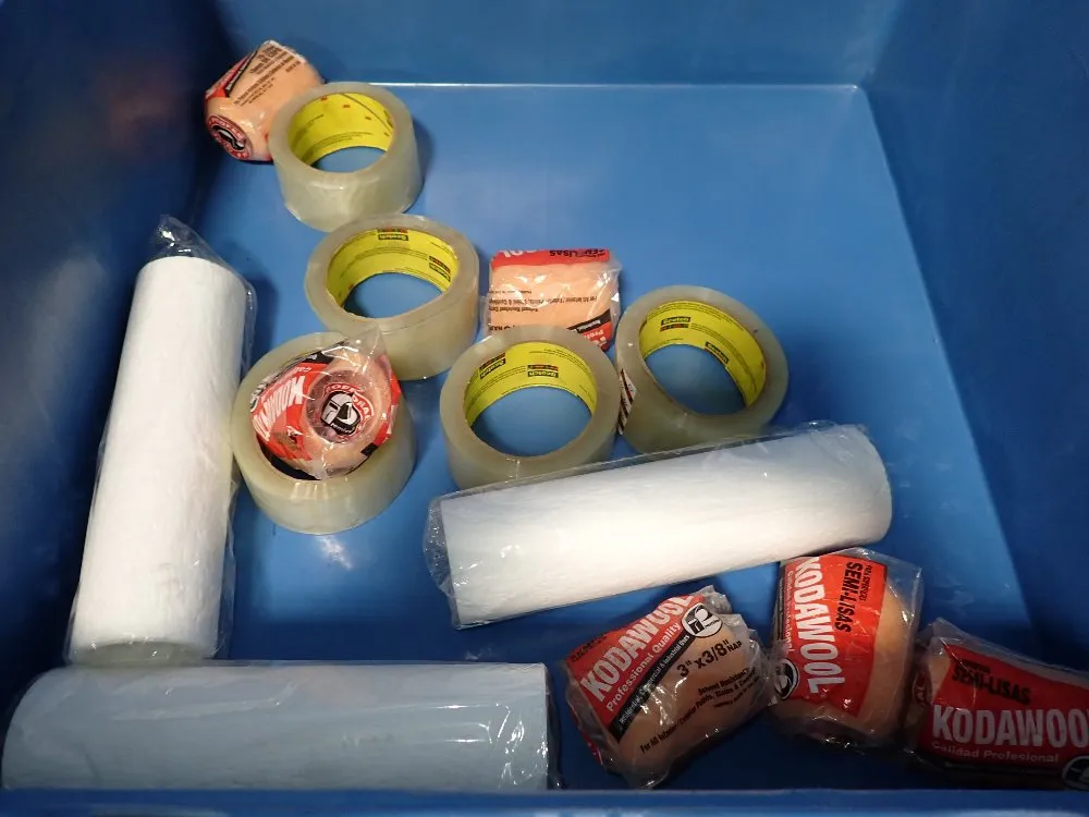 Scotch/kodawool Tape/paint Rollers