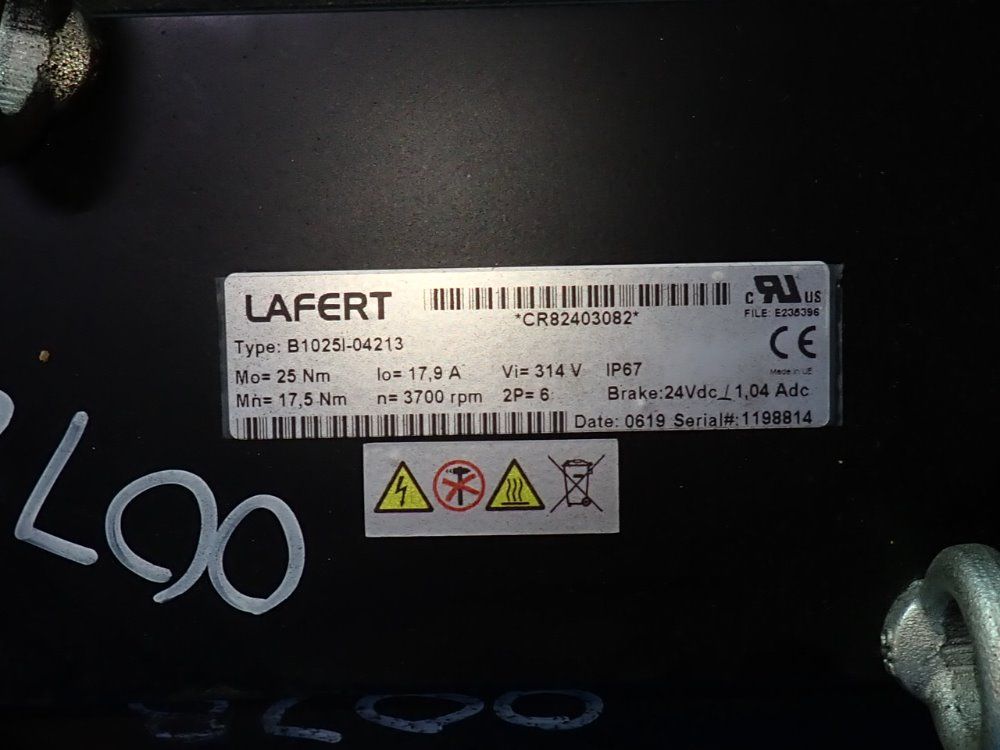 Lafert Servo Motor - B1025i-04213