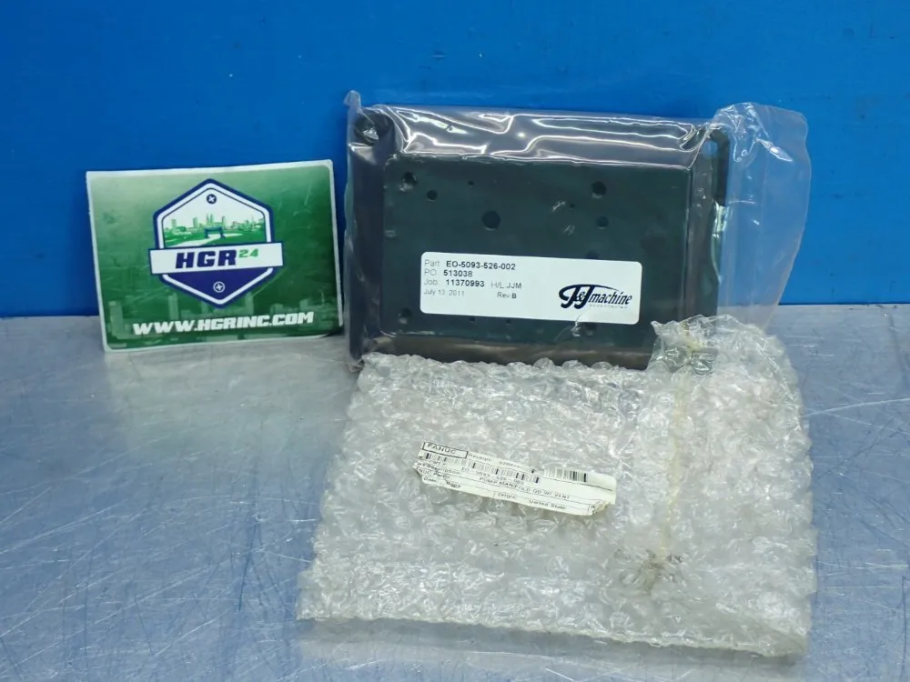 Fanuc Pump Manifold With Vent - Eo-5093-526-002