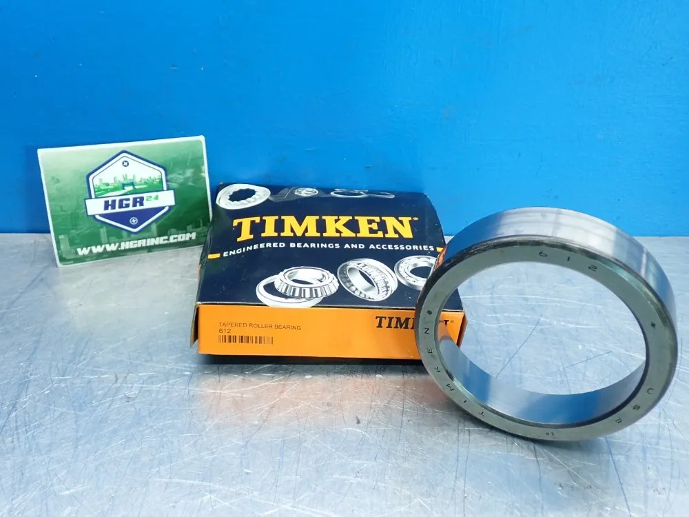 Timken 4.75" X 1.25" Single Cup Tapered Roller Bearing - 612
