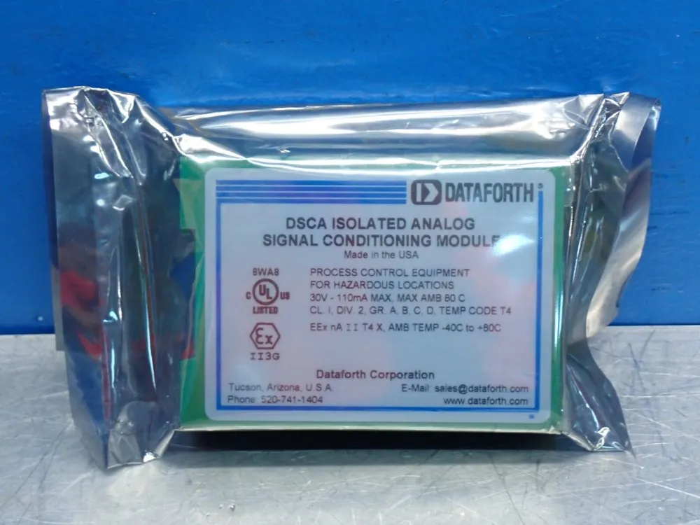 Dataforth Dsca Isolated Analog Signal Conditioning Module - Dsca41-03