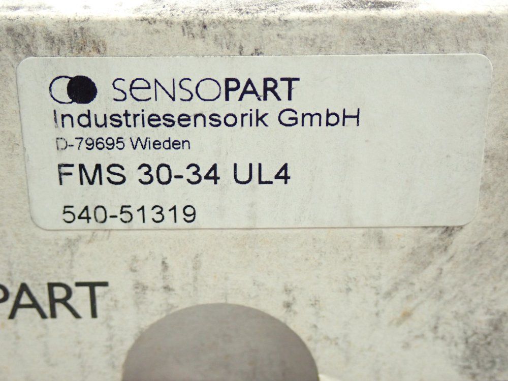 Sensopart 1500mm Max Working Distance M30-series Photoelectric Proximity Sensor Amplifier - Fms30-34ul4