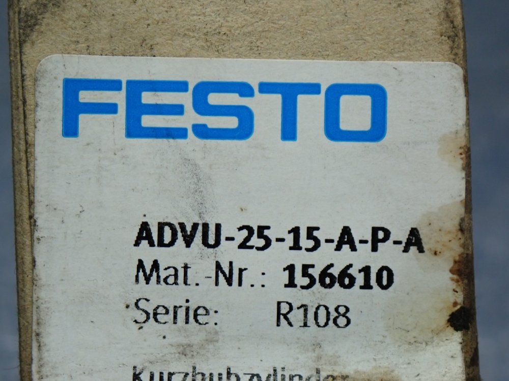 Festo Compact Pneumatic Cylinder - 156610