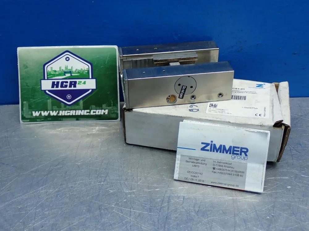 Zimmer Group Pneumatic Clamping & Braking Element - Ubps2501cs1