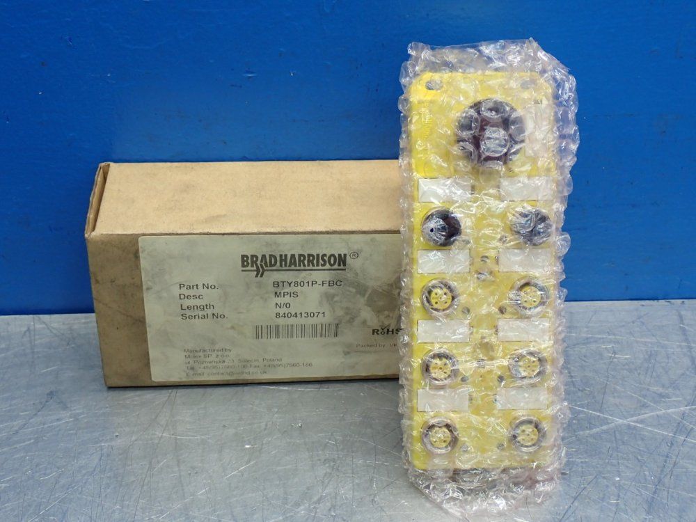 Brad Harrison Top Mount Multi-port Interconnect - Bty801p-fbc