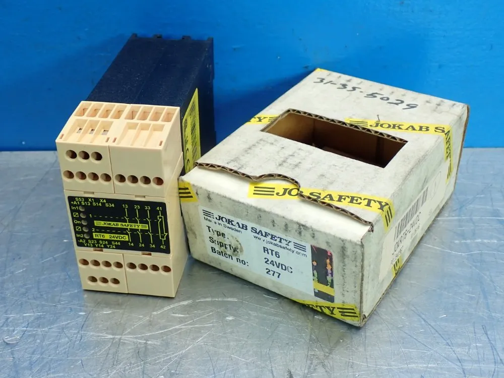 Jokab Safety Rt6 Safety Relay - Rt6-24vdc