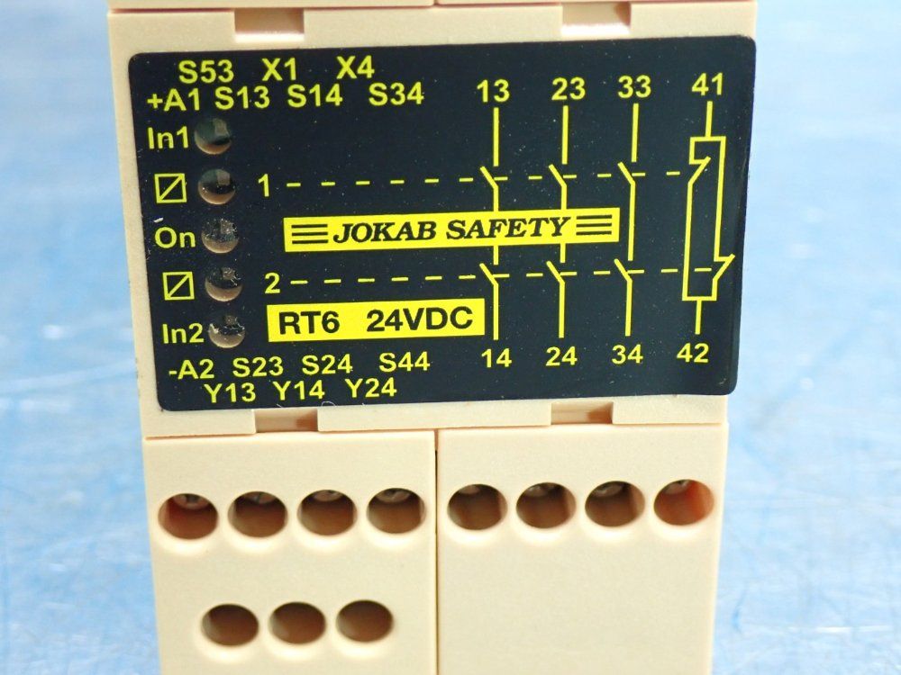 Jokab Safety Rt6 Safety Relay - Rt6-24vdc