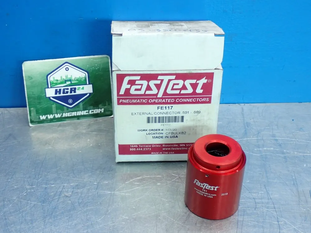 Fastest External Pneumatic Connector - Fe117