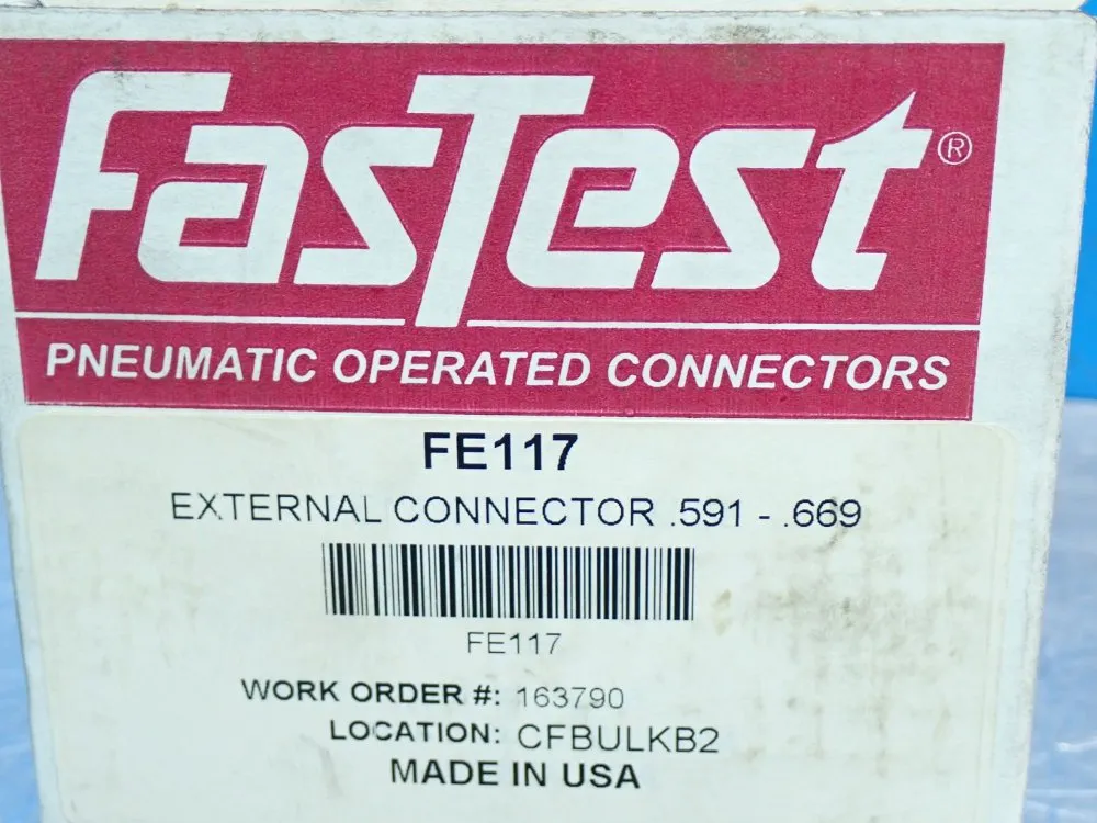 Fastest External Pneumatic Connector - Fe117