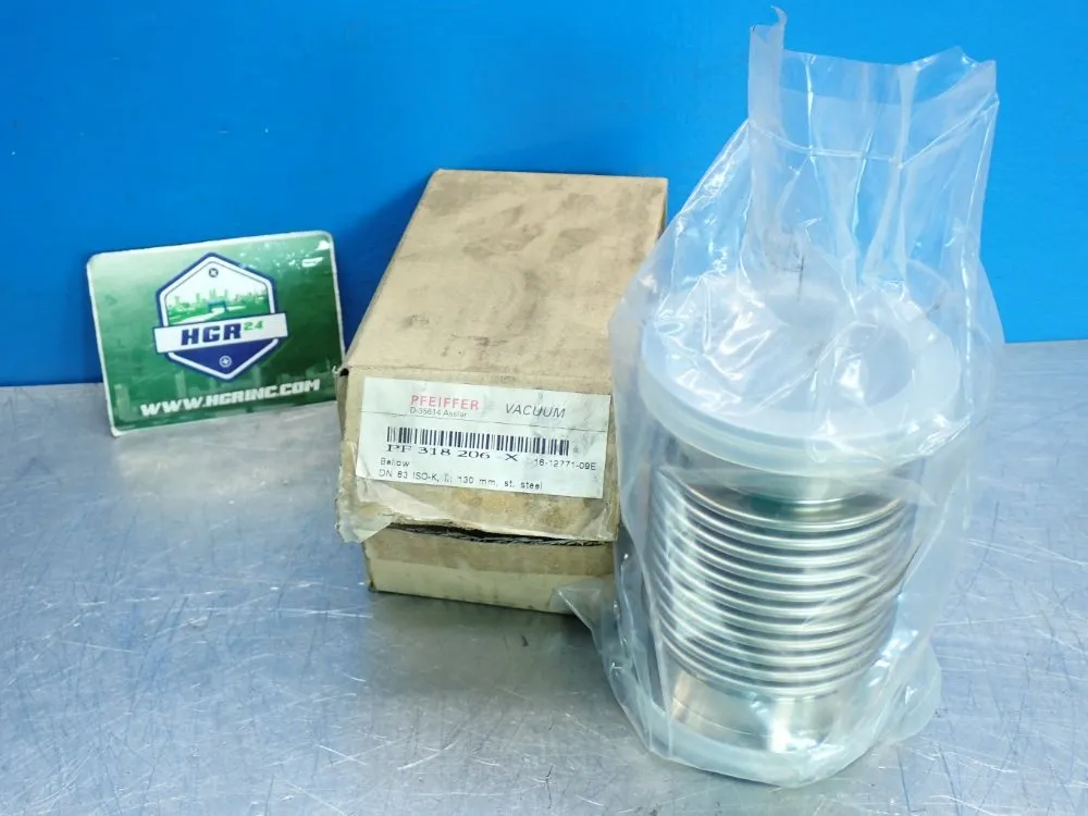 Pfeiffer Iso-k Vacuum Component - Pf318206-x