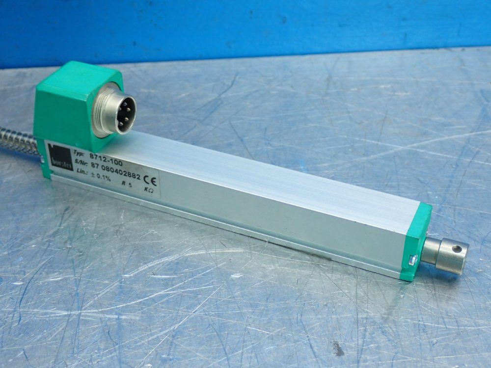 Burster 100mm Range W/out Spring Rod Potentiometric Sensor - 8712-100