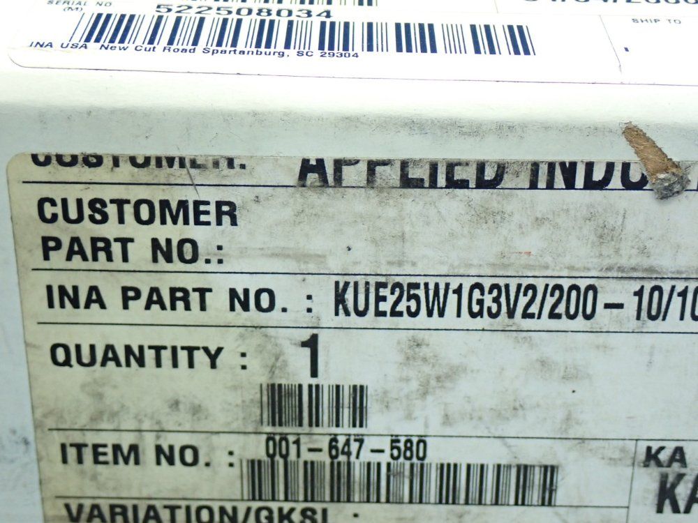 Ina Linear Guide - 04-995-127