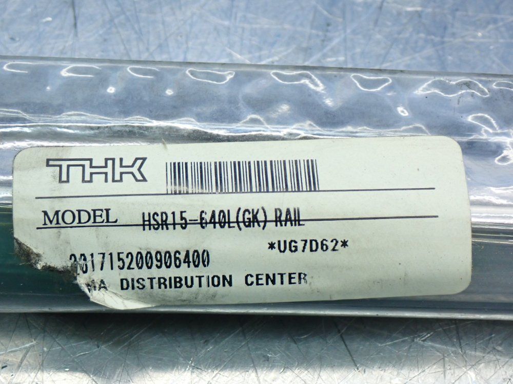Thk Linear Guide Standard Ball Profile Rail - Hsr15-640l