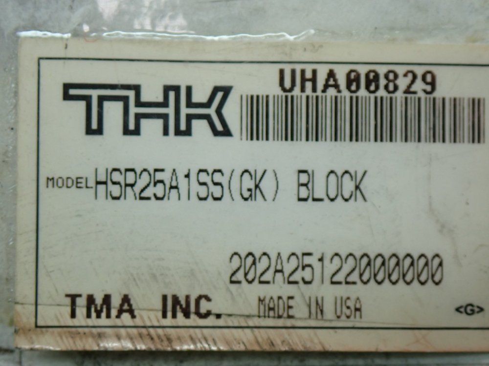Thk Linear Guide Block - Hsr25a1ss