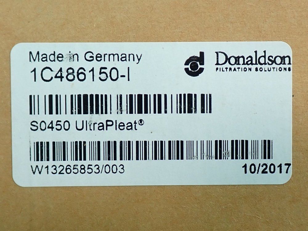 Donaldson 264 Scfm, 100psig Ultrapleat Filter Element - 1c486150-i