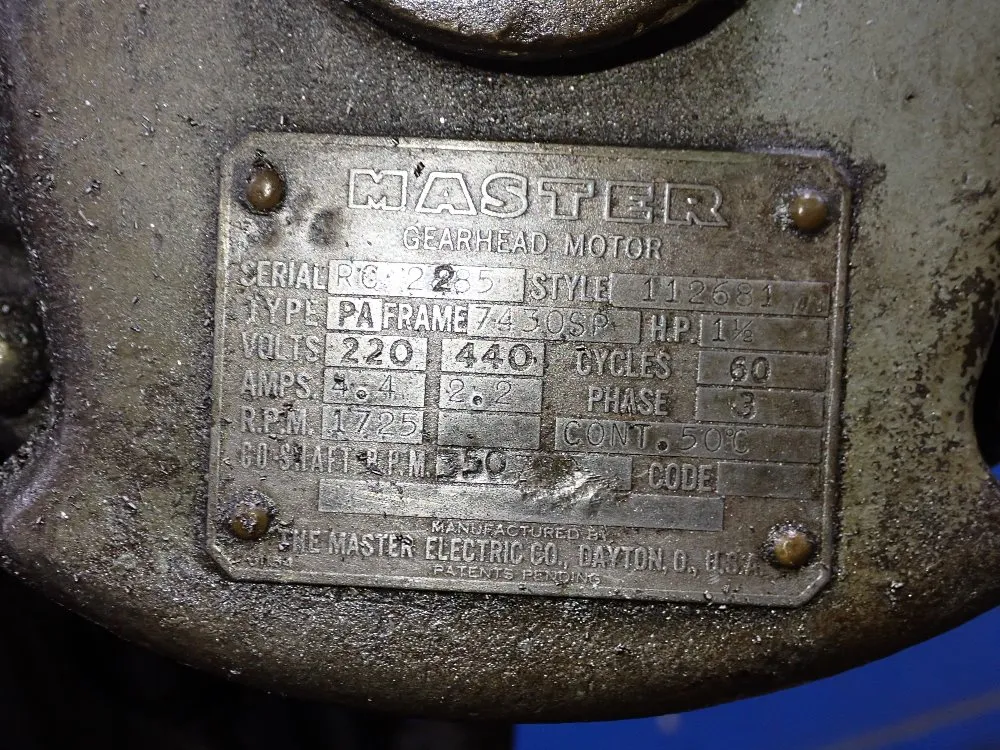 6 3/4" X 21" Horizontal Mill