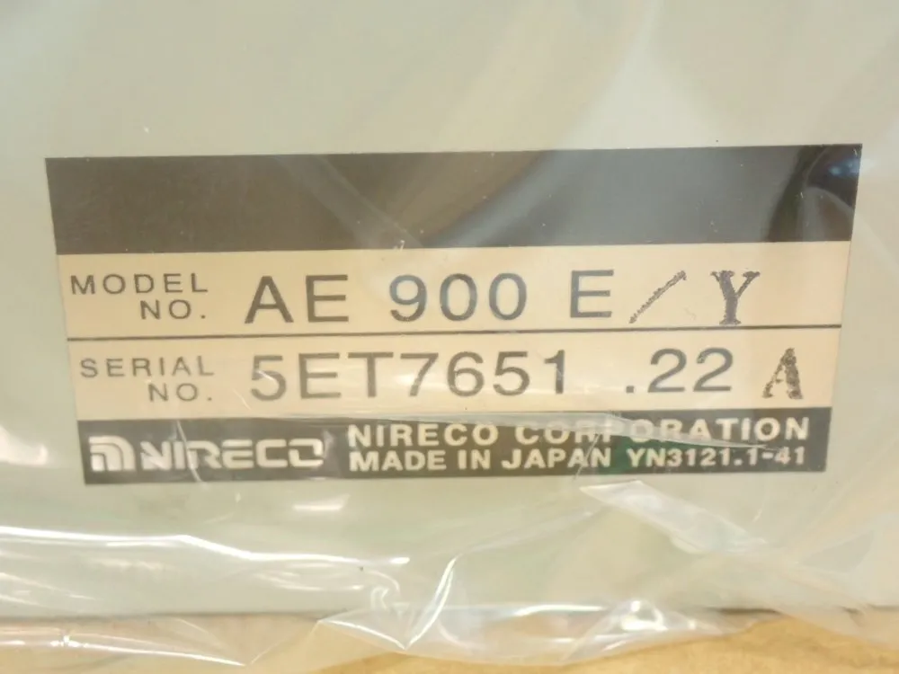 Nireco Controller Unit - Ae900e