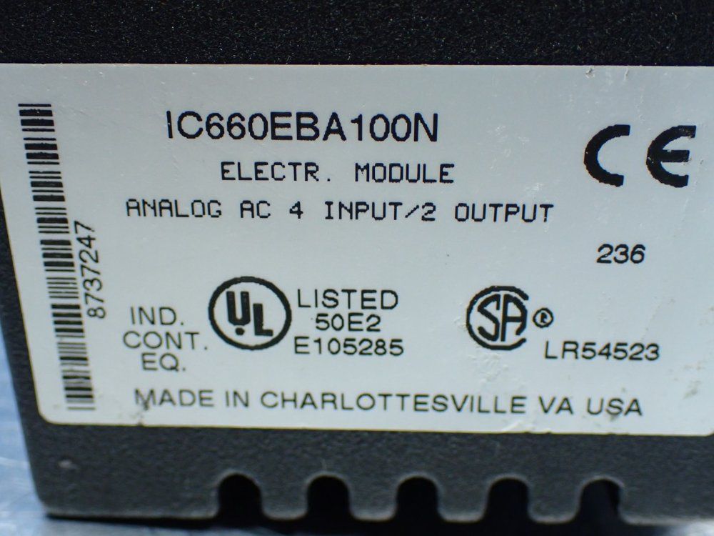 Genius Fanuc Electrical I/o Module - Ic660eba100n