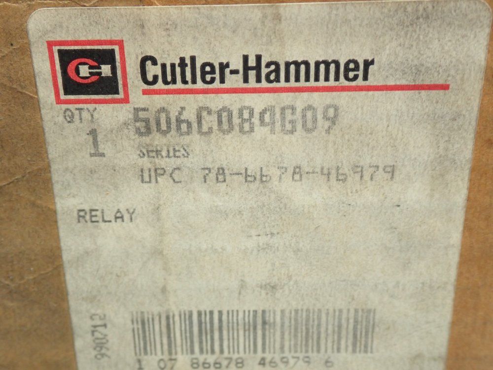 Cutler+hammer Industrial Sold State Relay Unit - 506c084g09