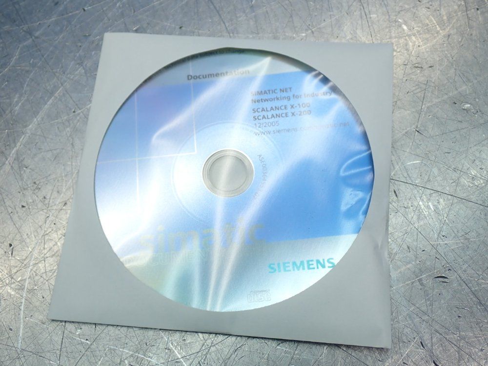 Siemens 5x 10/100 Mbit/s Rj45 Ports Scalance X005 Switch / Unmanaged - 6gk5005-0ba00-1aa3