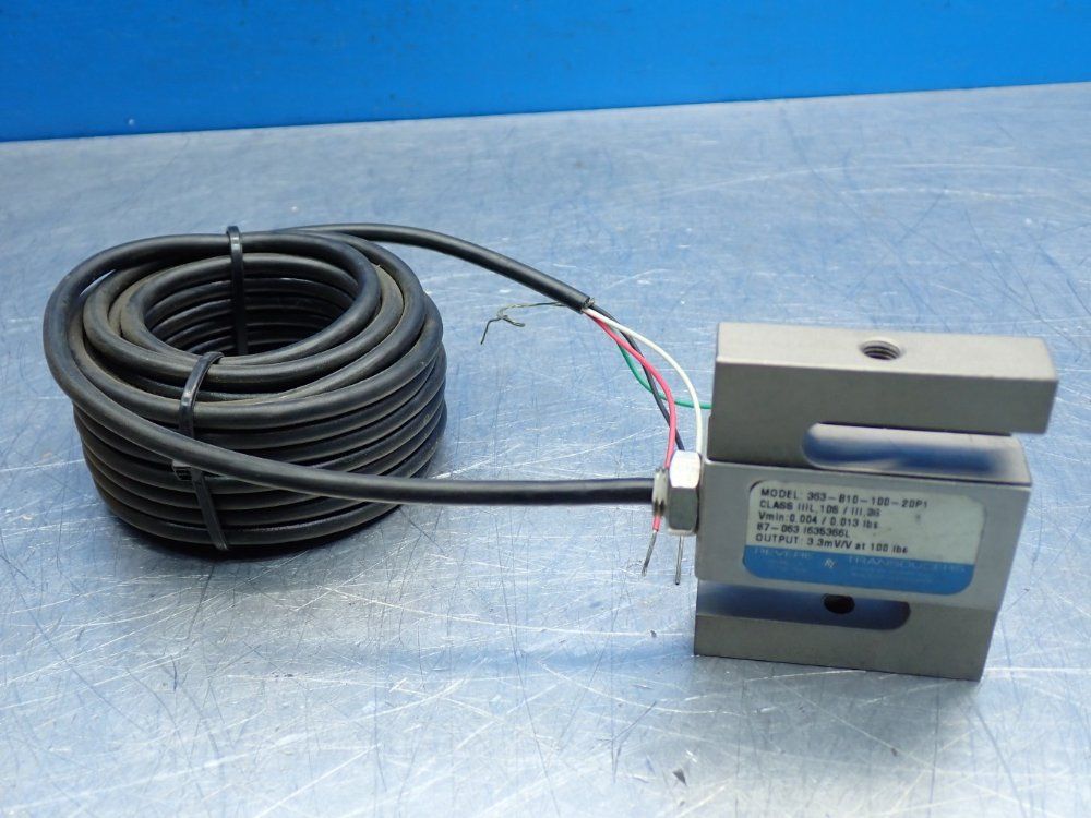 Totalcomp Industrial Load Cell Revere Transducer Unit S-type - 363-b10-100-20p1