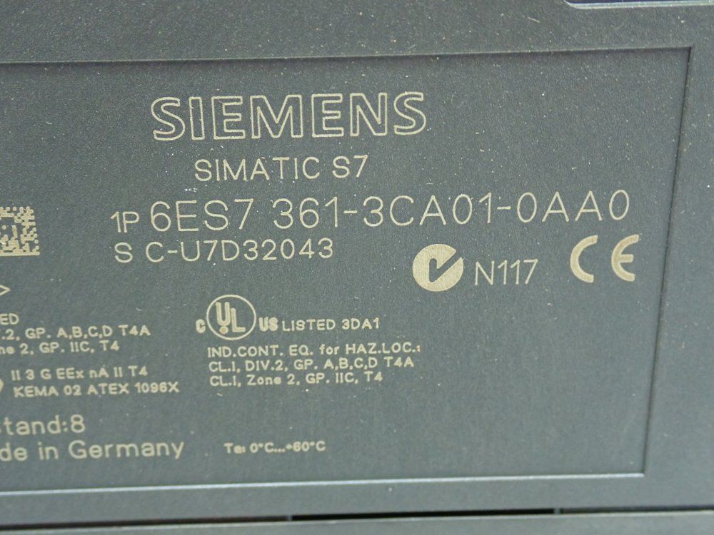 Siemens Simatic S7-300 Interface Module - 6es7361-3ca01-0aa0