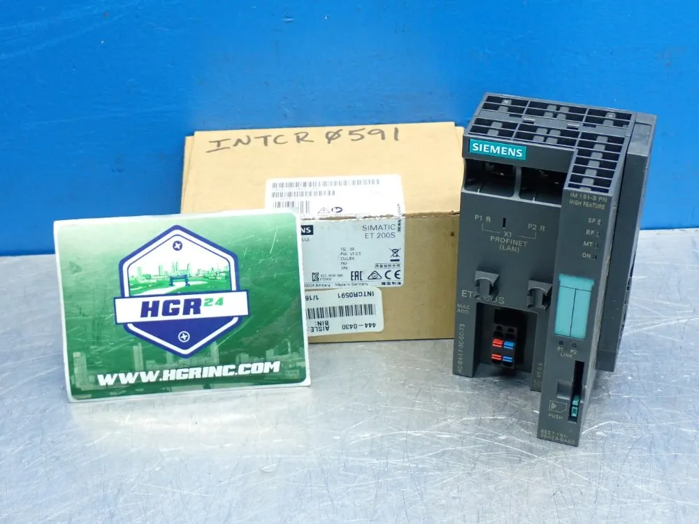 Siemens 100 Mbit/s Dp Interface Module - 6es7151-3ba23-0ab0