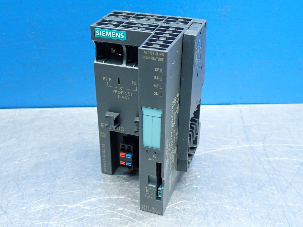 Siemens 100 Mbit/s Dp Interface Module - 6es7151-3ba23-0ab0