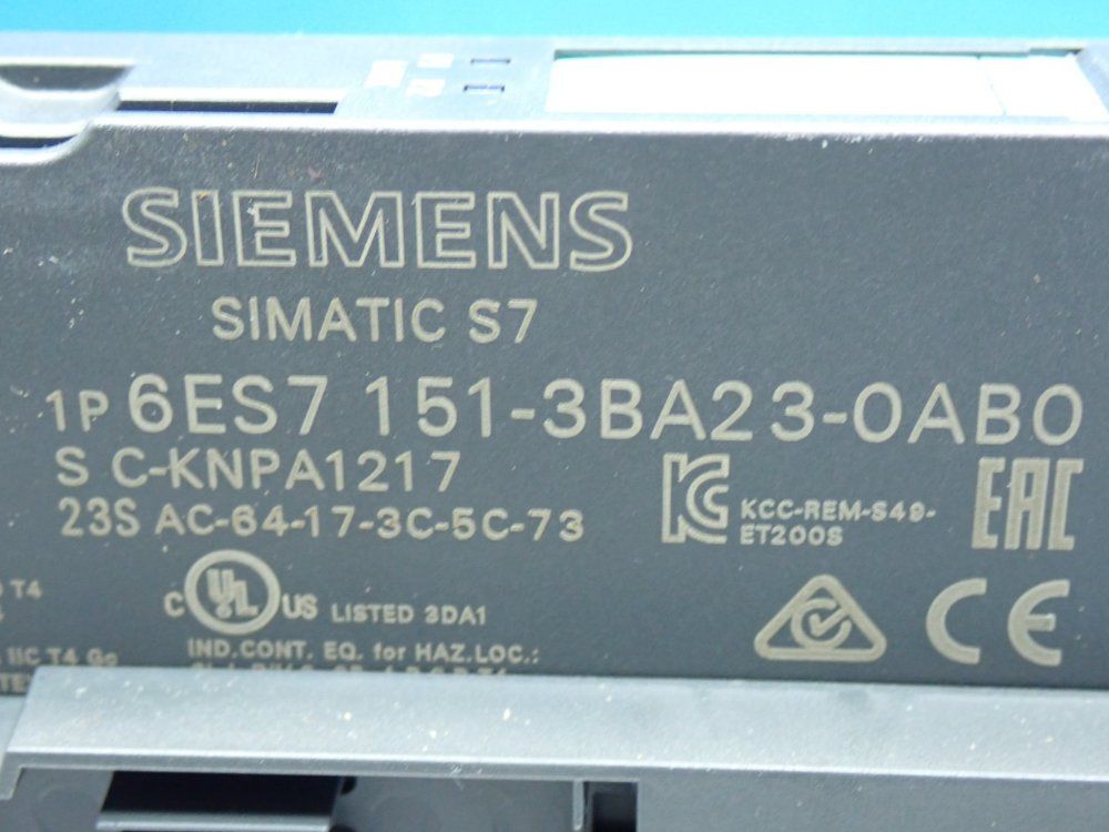 Siemens 100 Mbit/s Dp Interface Module - 6es7151-3ba23-0ab0