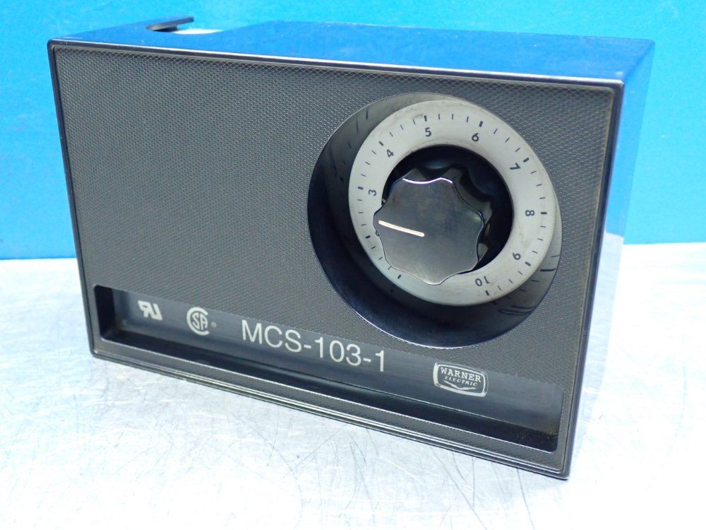 Warner Electric Adjustable Torque Control - Mcs-103-1